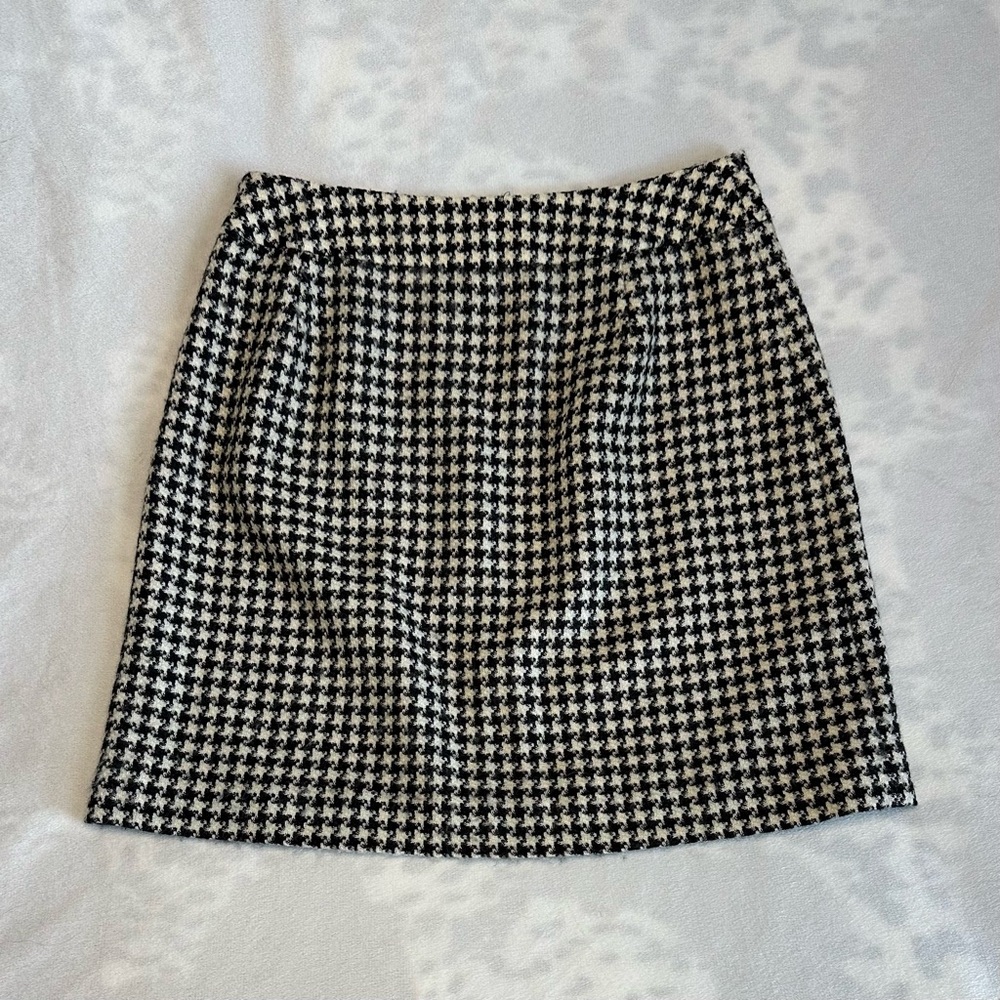 Hugo Buscati Wool Mini Skirt - Fully Lined
